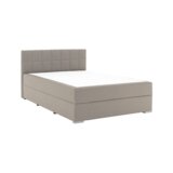 Kondela Boxspring postelja 120x200, sivorjava TAUPE, FERATA TV COMFORT | Shoptok.si