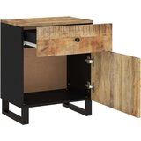  Noćni ormarić 50x33x60 masivno drvo bagrema i konstruirano drvo | shoptok.hr