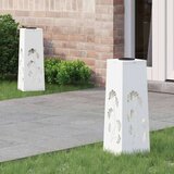  Solarna LED svjetlost za stazu 2 pcs Bijelo Cijene