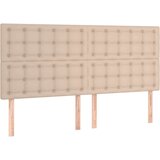  Uzglavlja 4 kom boja cappuccina 80x5x78/88 cm od umjetne kože | shoptok.hr