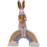 Ena Figura Zeka na dugi 15x6x21cm, Roze Cene