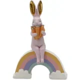 Figura Zeka na dugi 15x6x21cm, Roze
