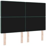  LED glava kreveta s LED trakama Tamnozelena 144 cm Baršun | Eponuda.com