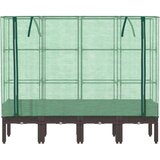  Povišena gredica s pokrovom za staklenik 160 x 40 x 140 cm | shoptok.hr