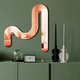 Wallity Ogledalo Ozgl509, 51x56 cm, Rose-gold | ePonuda.com