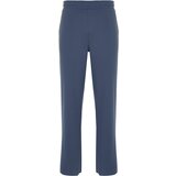 Trendyol Limited Edition Indigo Men's Comfortable/Wide Leg Textured Ottoman Hidden Lace Up Non-Wrinkle Sweatpants | shoptok.hr