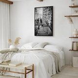  Slika - Parisian Suburb (1-częściowy) Vertical 40x60 U crnom drvenom okviru | shoptok.hr