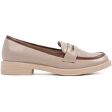 GOODIN Beige elegant women's loafers | Shoptok.si