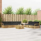  Set vanjskih sofa 8 pcs Bijela i antracit 79 x 79 x 37 cm | shoptok.hr