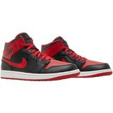 Nike Modne superge Jordan 1 Mid Črna | Shoptok.si