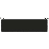 Jastučić za klupu SOEST 100% poliester Crna 160 x 40 x 8 cm Slike