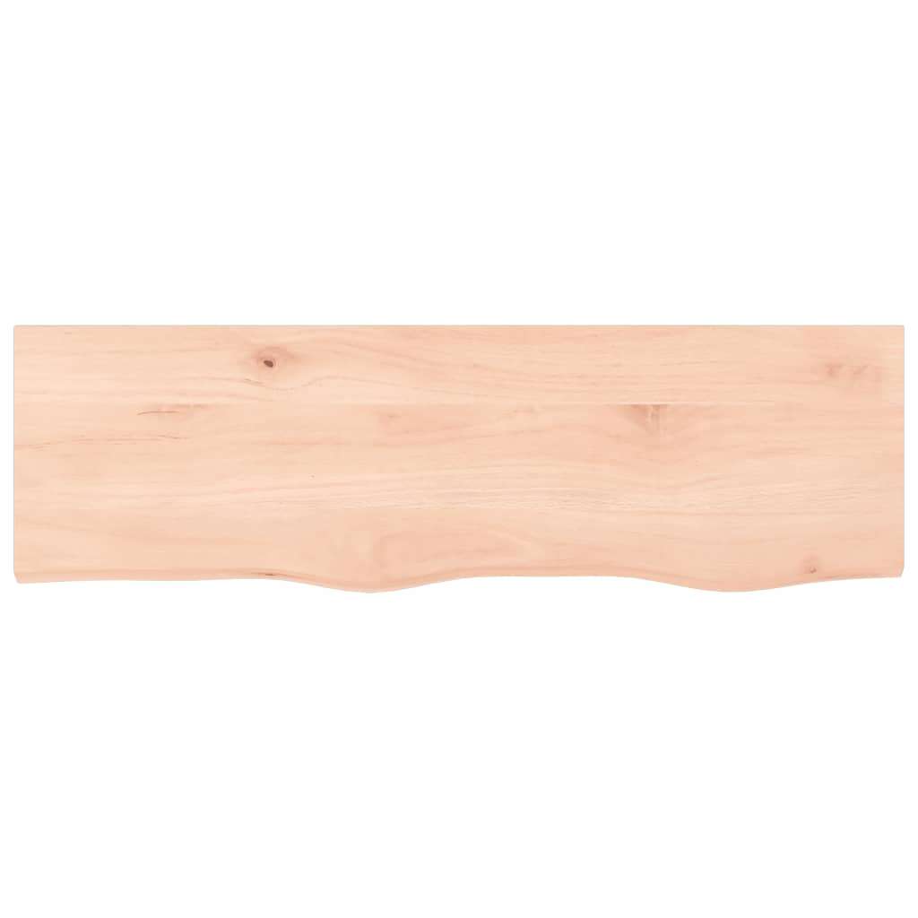  Kupaonska radna ploča 100 x 30 x 4 cm netretirano masivno drvo | shoptok.hr
