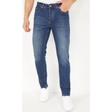 True Rise Kavbojke slim 126273179 Modra Cene