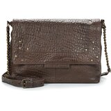 Pieces Torbe za čez ramo PCFELIZIA LEATHER LARGE CROSS BODY Kostanjeva Cene