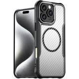 HURTEL SILIKONSKI OVITEK LEADING SERIJE MAGSAFE ZA IPHONE 16 PRO ČRN, (21898517) | Shoptok.si