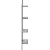  Zidna polica Siva Sonoma 61 x 13.5 x 105.5 cm Prerađeno drvo | shoptok.hr