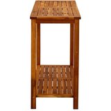  Vrtni konzolni stol 110x40x75 cm od masivnog bagremovog drva | shoptok.hr