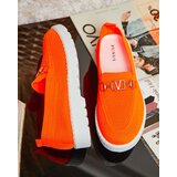 Resti Women's fabric moccasins with gold embellishment Erticae | ePonuda.com