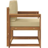  Set vanjskih sofa Čvrsto drvo akacije i poliester | shoptok.hr