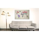  Slika na plutenoj podlozi - Colorful Countries [Cork Map] 120x80 | shoptok.hr