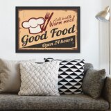 Wallity Uramljena slika Good Food, 40x55 cm | Eponuda.ba