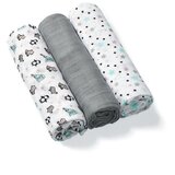 BabyOno Bambus tetra pelene Polarne životinje, siva | shoptok.hr