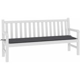  Jastuk za vrtnu klupu antracit 180 x 50 x 3 cm tkanina Oxford | Eponuda.ba