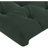  LED posteljno vzglavje temno zeleno 200x7x118/128 cm žamet, (20953259) | Shoptok.si