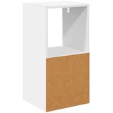  Nočna omarica 2 pcs Bela 35 x 32 x 68,5 cm Konstruiran les, (5000233469) | Shoptok.si