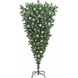  Odljeveni Umjetni Božićni Drvo s Lopticama Zelena 210 cm PVC | Eponuda.ba