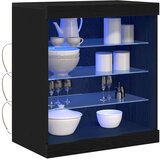  LED komoda Crni hrast 60,5 x 37 x 67 cm Konstruirano drvo | shoptok.hr