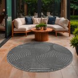 Lesnina XXXL PREPROGA ZA ZUNANJO UPORABO Berlin 150 cm tkano siva | Shoptok.si