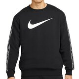 Nike Sweater majica crna / bijela | shoptok.hr