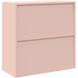 Ormarić Omarica za shranjevanje Roza 90 x 40 x 90 cm Jeklo, (5000152569) | Shoptok.si
