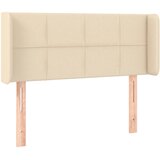  Uzglavlje s ušima krem 103x16x78/88 cm od tkanine | shoptok.hr