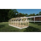  Drveni plastenik CASA XXL 2.6m x 6m, polykarbonat 4mm | shoptok.hr