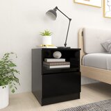 vidaXL noćni ormarići 2 kom crni 40 x 40 x 50 cm od iverice Cijene
