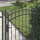  Vrata ograde s bodljama EMMEN 150 x 100 cm | shoptok.hr