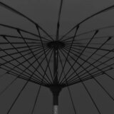  Vrtni suncobran s aluminijskom šipkom 270 cm antracit | shoptok.hr