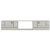 Hanah home Hanah Kućna TV komoda Aredam, 150x25,6x29,6 cm, Bijela | Eponuda.ba