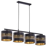  Rezervni abažur za luster BOGART E27, prečnika 16 cm, crno-zlatni | Eponuda.com