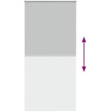 Rolo zavjesa Blackout svijetlo siva 110x210 cm Širina tkanine | shoptok.hr