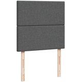  Krevet s oprugama i madracem tamnosivi 90x200 cm od tkanine | shoptok.hr