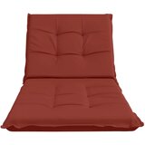  Jastučić za ležaljku GEMERT 100% poliester Crvena - Crvena 190 x 70 x 9 cm Melange | shoptok.hr