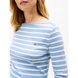 Tommy Hilfiger Majica 'New Cody' svetlo modra / bela | Shoptok.si