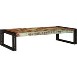 vidaXL Polica za kopalnico 100 x 50 x 23 cm Trdna mango les, železo u