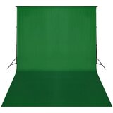 vidaXL pozadinski sustav s potporom 500 x 300 cm zeleni | shoptok.hr