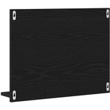  Kupaonsko ogledalo crni hrast 60x10,5x45 cm konstruirano drvo | shoptok.hr