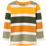 name it Majica 'Osum' žafran / zelena / temno zelena / bela | Shoptok.si