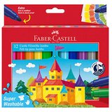 Faber-Castell Faber-Castell: Pralni 12-delni set debelih flomastrov | Shoptok.si